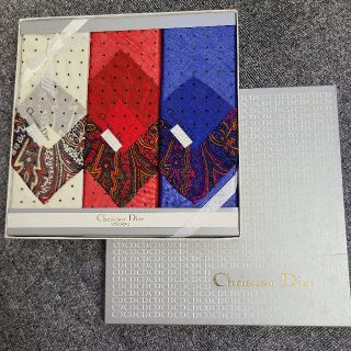 クリスチャンディオール(Christian Dior)のクリスチャンディオール Christian Dior ハンカチ セット 250(ハンカチ)