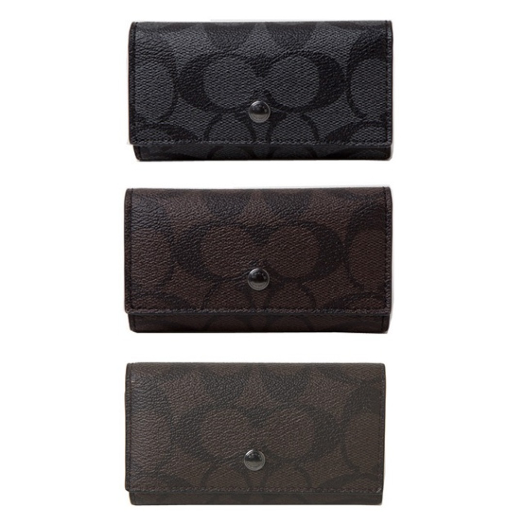 COACH - コーチ COACH キーケース シグネチャー 5連 f26104 MA/BR