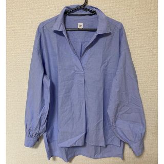 ギャップ(GAP)のGAP オーバサイズ　ロングテールシャツ(シャツ/ブラウス(長袖/七分))