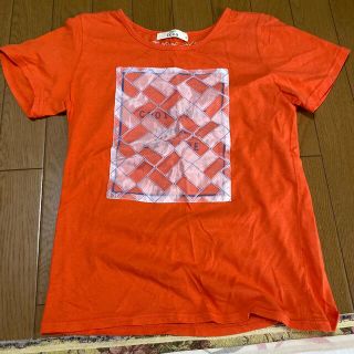 イッカ(ikka)のTシャツ オレンジ(Tシャツ(半袖/袖なし))