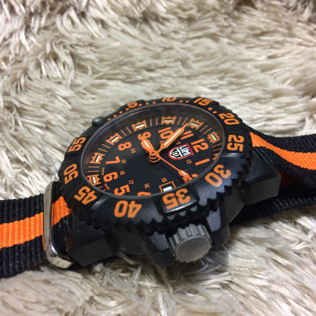 Luminox(ルミノックス)の稼動品 ルミノックス SERIES3050/3950 オレンジ メンズの時計(腕時計(アナログ))の商品写真
