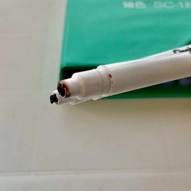 ぺんてる(ペンテル)のPentel 水性カラーペン 18色 教材用 SC-18 エンタメ/ホビーのアート用品(コミック用品)の商品写真