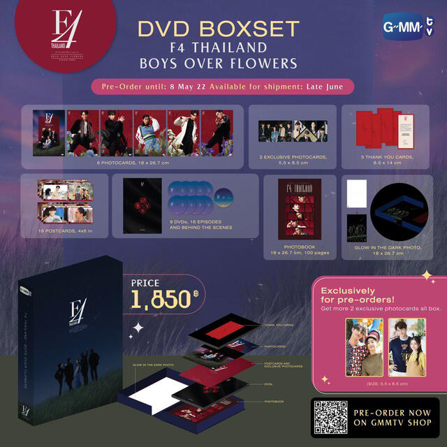 F4 THAILAND:  DVD BOXプレオーダー特典付★BrightWin