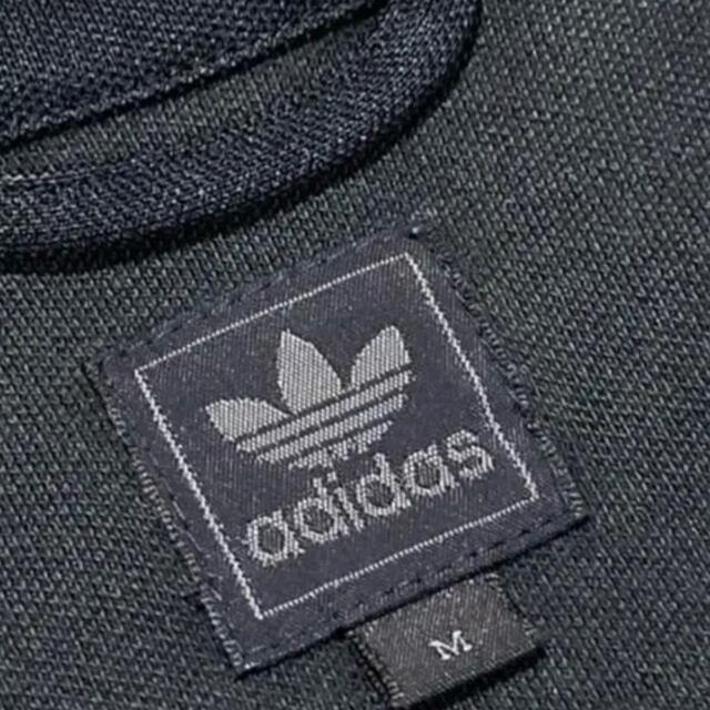 adidas(アディダス)の値下げしました！希少 初期タグ アディダスオリジナルス 異素材 ジャージ M 黒 メンズのトップス(ジャージ)の商品写真