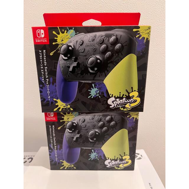 Switch プロコントローラー スプラトゥーン3 2個セット-