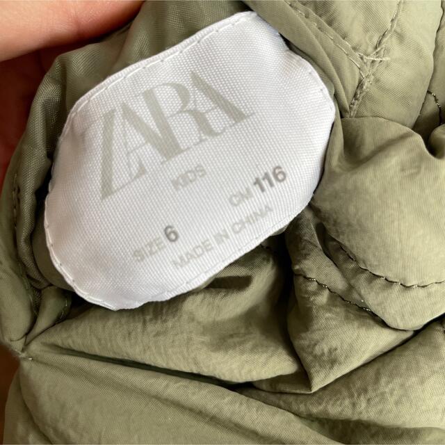 ZARA　プリント　フラワー柄　キルティング　ジャケット　リバーシブル