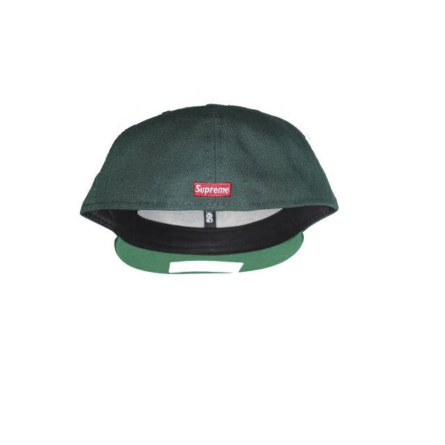 Supreme(シュプリーム)のSUPREME EYES NEW ERA DK GREEN 7 5/8 メンズの帽子(キャップ)の商品写真