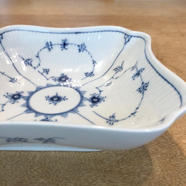 超レア 希少品 ロイヤルコペンハーゲンブルーフルーテッドプレイン