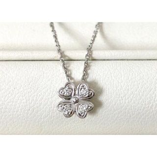 ミキモト(MIKIMOTO)のMIKIMOTO  ダイヤモンドネックレス  K18WG(ネックレス)