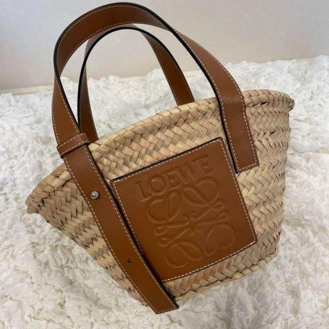 完成品 ☆お値下げ☆LUDLOW Woven leather basket レザーバッグ