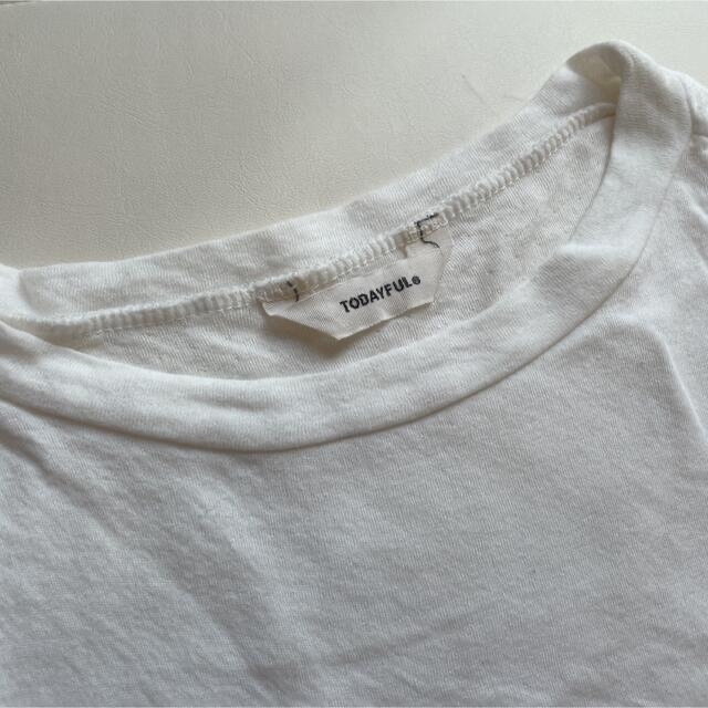 TODAYFUL doubleface slit long T-shirtsトゥデイフル