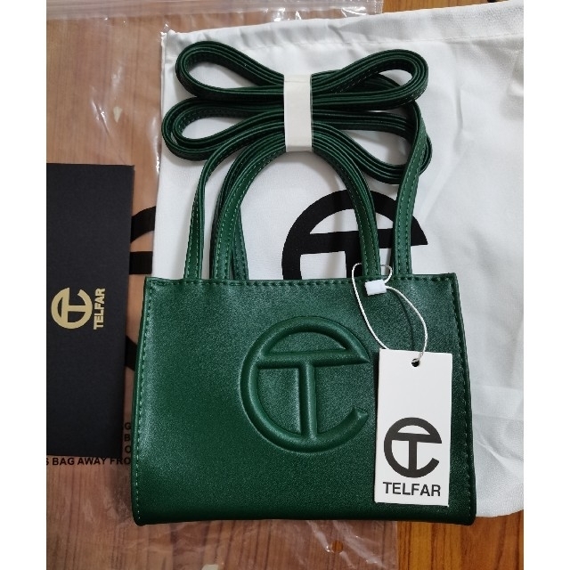 Telfar テルファー Small shopping bag 緑の通販 by ジュンコ's shop