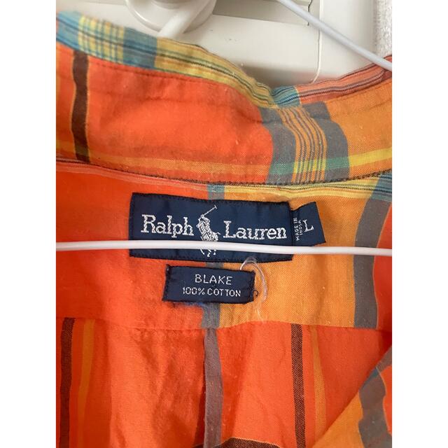 POLO RALPH LAUREN(ポロラルフローレン)の古着　ラルフローレン　ビックシャツ　 メンズのトップス(シャツ)の商品写真