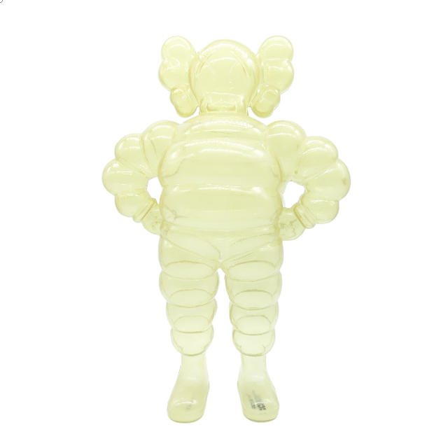 KAWS CHUM 360 2002 CLEAR FIGURE