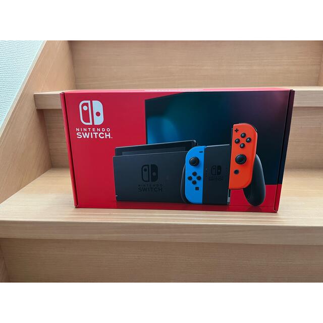 Nintendo Switch(ニンテンドースイッチ)のNintendo Switch JOY-CON(L) ネオンブルー/(R) ネオ エンタメ/ホビーのゲームソフト/ゲーム機本体(家庭用ゲーム機本体)の商品写真