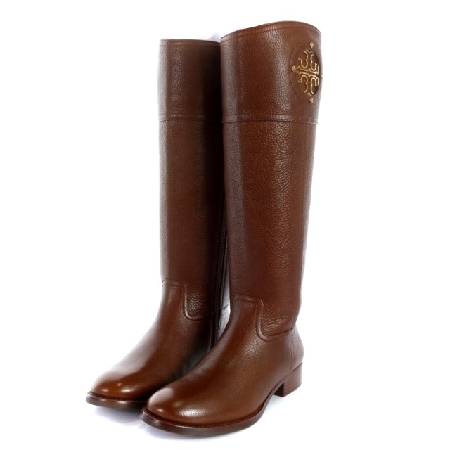 Tory Burch - トリーバーチ TORY BURCH ロングブーツ レザー 6 23cm 茶