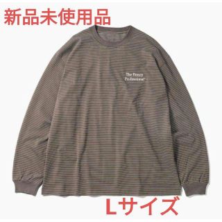 ennoy L/S Border T-Shirt Lサイズ ブラウン ボーダーの通販 by たろ's