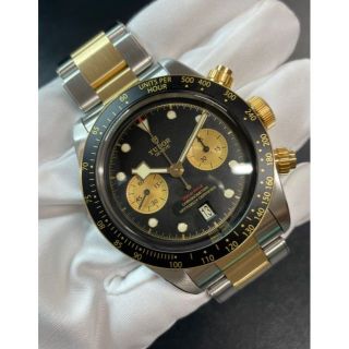 チュードル(Tudor)の2019年8月磨き済中古　TUDORブラックベイクロノ　79363N(腕時計(アナログ))