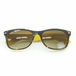 レイバン(Ray-Ban)のレイバン サングラス ニューウェイファーラー べっ甲柄 55□18 黄色(サングラス/メガネ)