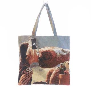 アザー(other)のユニコン E.T. Tote bag トートバッグ 青 グレー 茶 ブルー(トートバッグ)