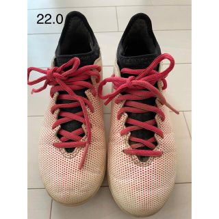 アディダス(adidas)のadidas  サッカースパイク　22.0(シューズ)