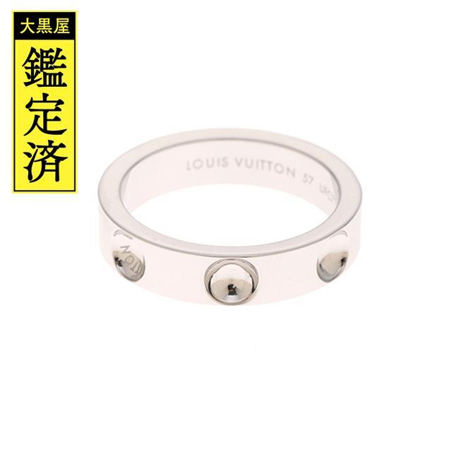 Louis Vuitton Lv volt multi wedding band, white gold (Q9O61F, Q9O60D)