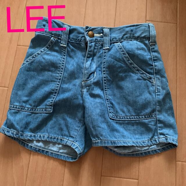 Lee(リー)のLEE デニム　ショートパンツ 120 キッズ/ベビー/マタニティのキッズ服女の子用(90cm~)(パンツ/スパッツ)の商品写真