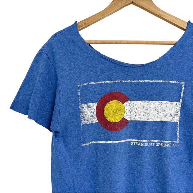 STEAMBOAT SPRINGS 半袖 Tシャツ US 古着 レディースのトップス(Tシャツ(半袖/袖なし))の商品写真