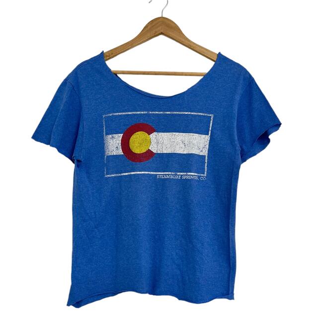 STEAMBOAT SPRINGS 半袖 Tシャツ US 古着 レディースのトップス(Tシャツ(半袖/袖なし))の商品写真