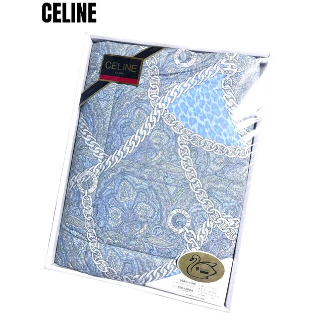 celine - 匿名発送 レア CELINE トリオンフスカーフ柄 羽毛布団の通販 by エイメイン's shop｜セリーヌならラクマ