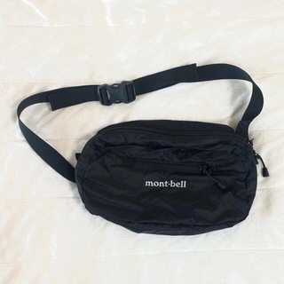 モンベル(mont bell)のモンベル　mont-bell   ポケッタブル ライトポーチ M ブラック(ボディバッグ/ウエストポーチ)