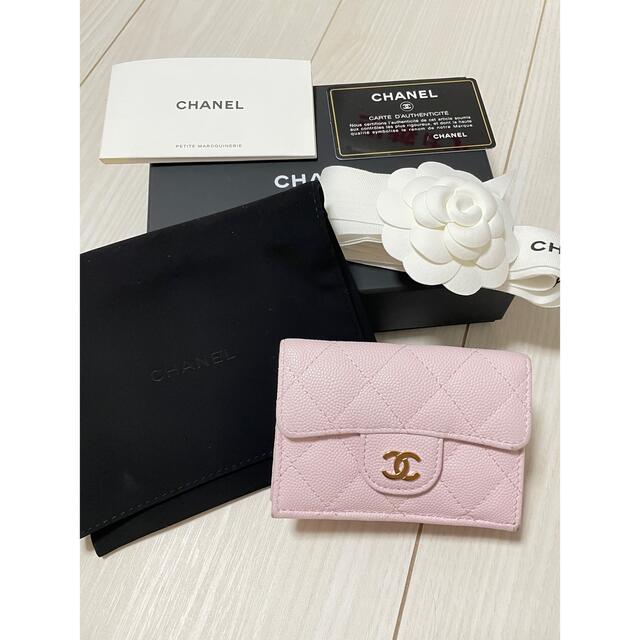 当社の CHANEL - シャネル スモールフラップウォレット 三つ折り財布