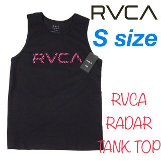 ルーカ(RVCA)の◆RVCA RADAR Tank Top / ブラック　Sサイズ　タンクトップ(タンクトップ)