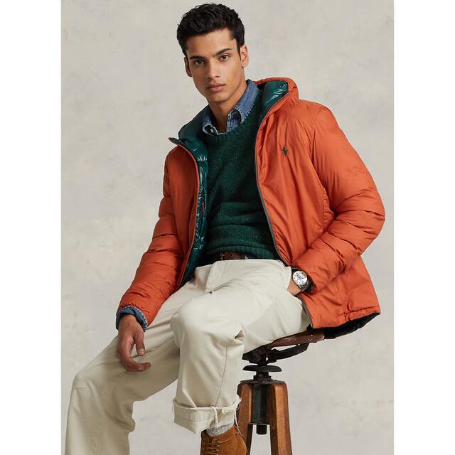 上質で快適 POLO RALPH LAUREN リバーシブル 中綿ジャケット ブルゾン