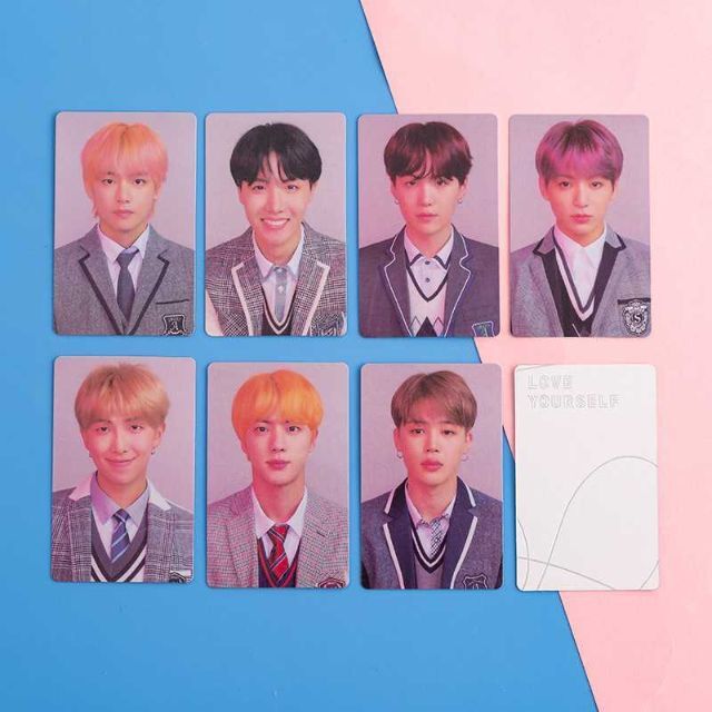 BTS loveyourself 結 4種28枚セット フォトカードタレントグッズ