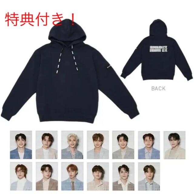 SEVENTEEN INCOMPLETEフーディーMサイズパーカー HOODIE