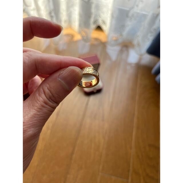 Cartier(カルティエ)の値下げ‼︎‼︎  カルティエ  リング（極美品）サイズ12 レディースのアクセサリー(リング(指輪))の商品写真