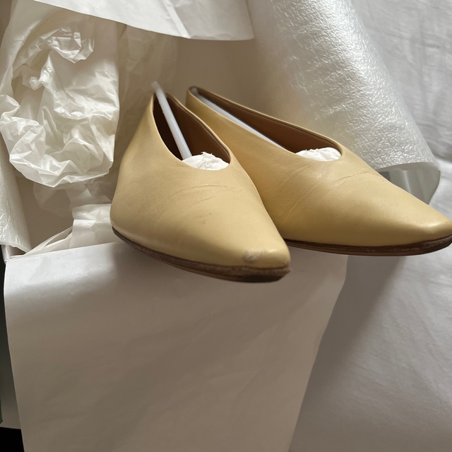お値下げ BOTTEGA VENETA ボッテガヴェネタ フラットシューズ-
