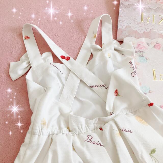 ☆LIZLISA☆フルーツウォーター柄ジャンスカワンピース&インナー