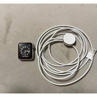 アップルウォッチ(Apple Watch)のAppleWatch第一世代38mm Stainless Steel GPS(スマートフォン本体)