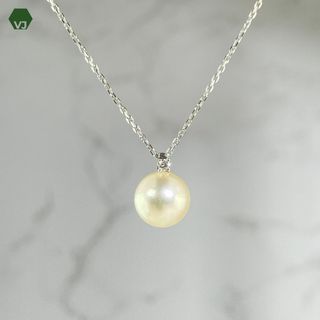 タサキ(TASAKI)の【16-49】【TASAKI】パール ダイヤモンド　 ネックレス  (ネックレス)