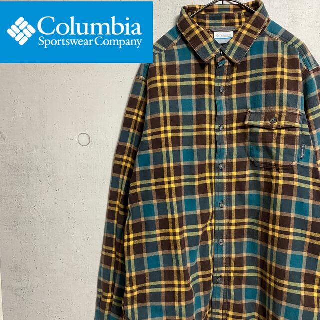 Columbia(コロンビア)のColumbia/コロンビア　ネルシャツ　チェックシャツ　古着　メンズSサイズ メンズのトップス(シャツ)の商品写真