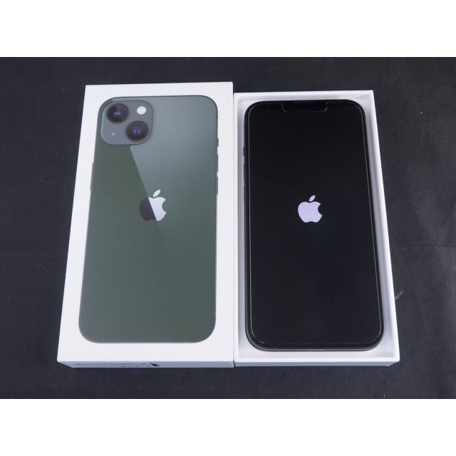 APPLE iPhone13 128GB グリーン SIMロック解除済 スマホ/家電/カメラのスマートフォン/携帯電話(スマートフォン本体)の商品写真