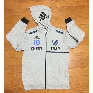 アディダス(adidas)ののりこさん専用 アディダス パーカー グレー 160(ジャケット/上着)