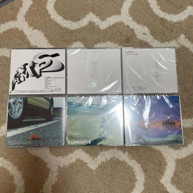 RADWIMPS アルバム6枚セット エンタメ/ホビーのCD(ポップス/ロック(邦楽))の商品写真