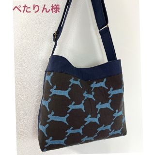 ミナペルホネン(mina perhonen)のハンドメイド　ミナペルホネン  とってもくったりなショルダーバッグ⑅︎◡̈︎*(バッグ)