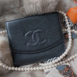 シャネル(CHANEL)のお値下げ!!良品です♪ シャネル CHANEL ココマーク Wホック二つ折り財布(財布)