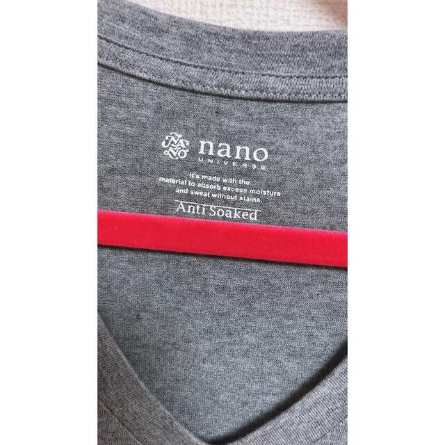 nano・universe(ナノユニバース)のnano universe ナノユニバース　Vネック　Tシャツ　38 レディースのトップス(Tシャツ(半袖/袖なし))の商品写真