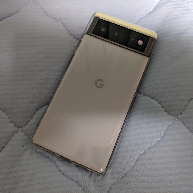 Google Pixel(グーグルピクセル)の値下げ Pixel6 128GB 美品 SIMフリー セージ au一括購入 スマホ/家電/カメラのスマートフォン/携帯電話(スマートフォン本体)の商品写真