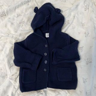 ベビーギャップ(babyGAP)のGAP くま耳 カーディガン(カーディガン/ボレロ)